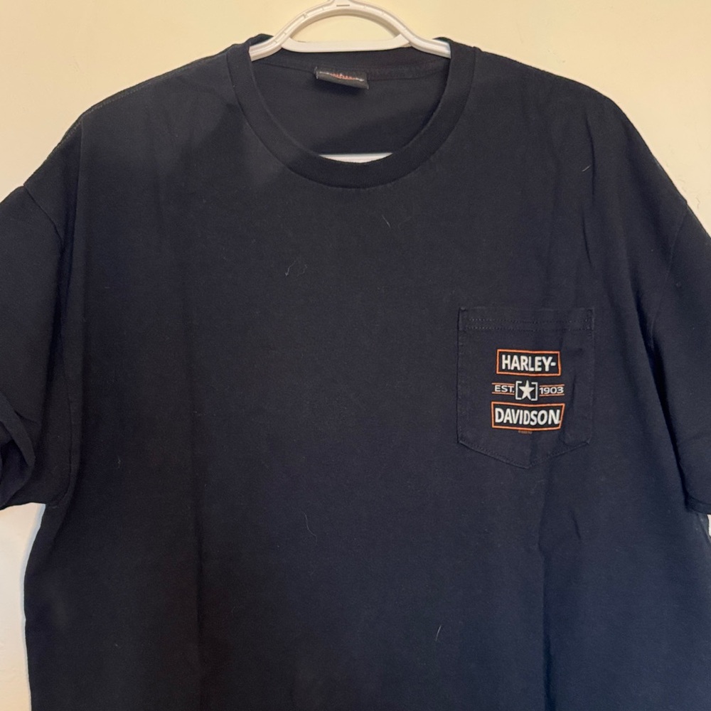 Harley-Davidson Black Pocket Tee